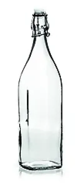 Flaske med Patentpropp Swing 100cl Klar