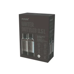 Flaske Black 0,5L 2stk