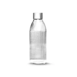 Flaske Glass Silver 1L
