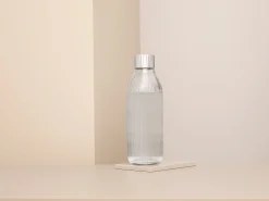 Flaske Glass Silver 1L