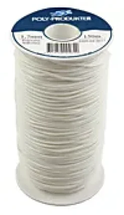 Flettet polyesterline hvit 1,70mmx150m