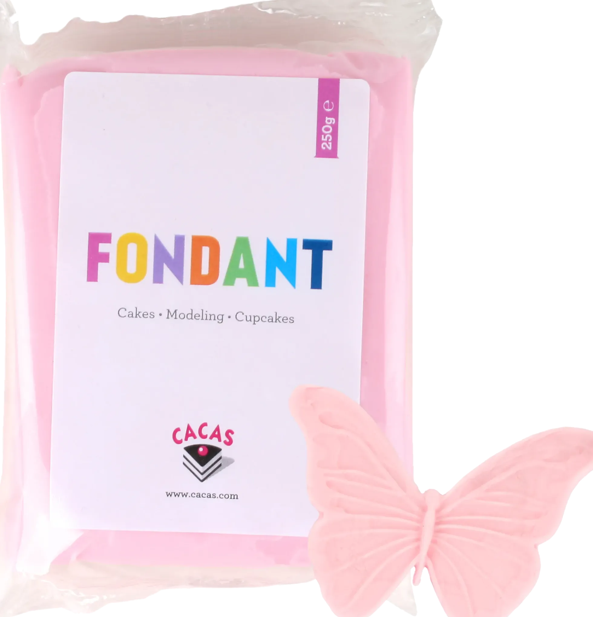 Fondant rosa pastell 250g