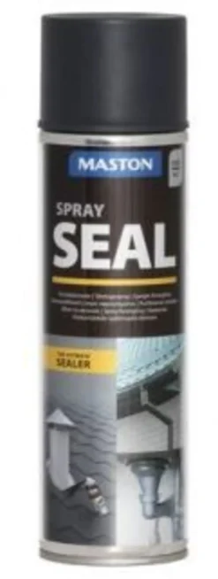 Forseglingsspray gummibasert Spray Seal sort 500ml