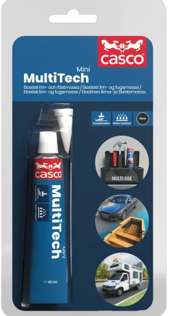 Fug og lim Multitech mini 40ml sort