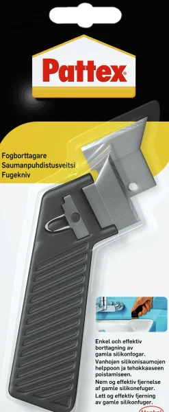 Fugekniv med 2 knivblader