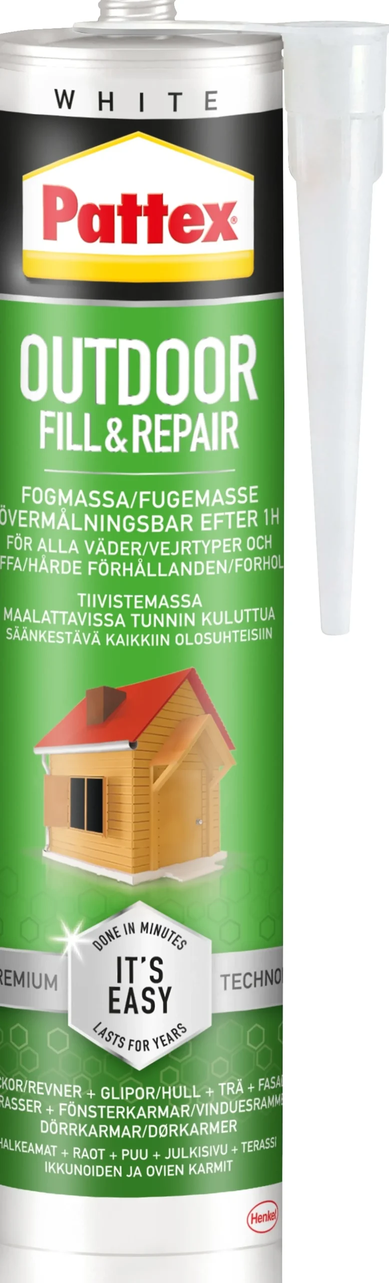 Fugemasse hvit 280ml