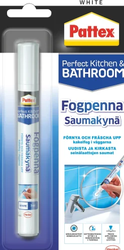 Fugepenn Grout Reviver hvit 7ml