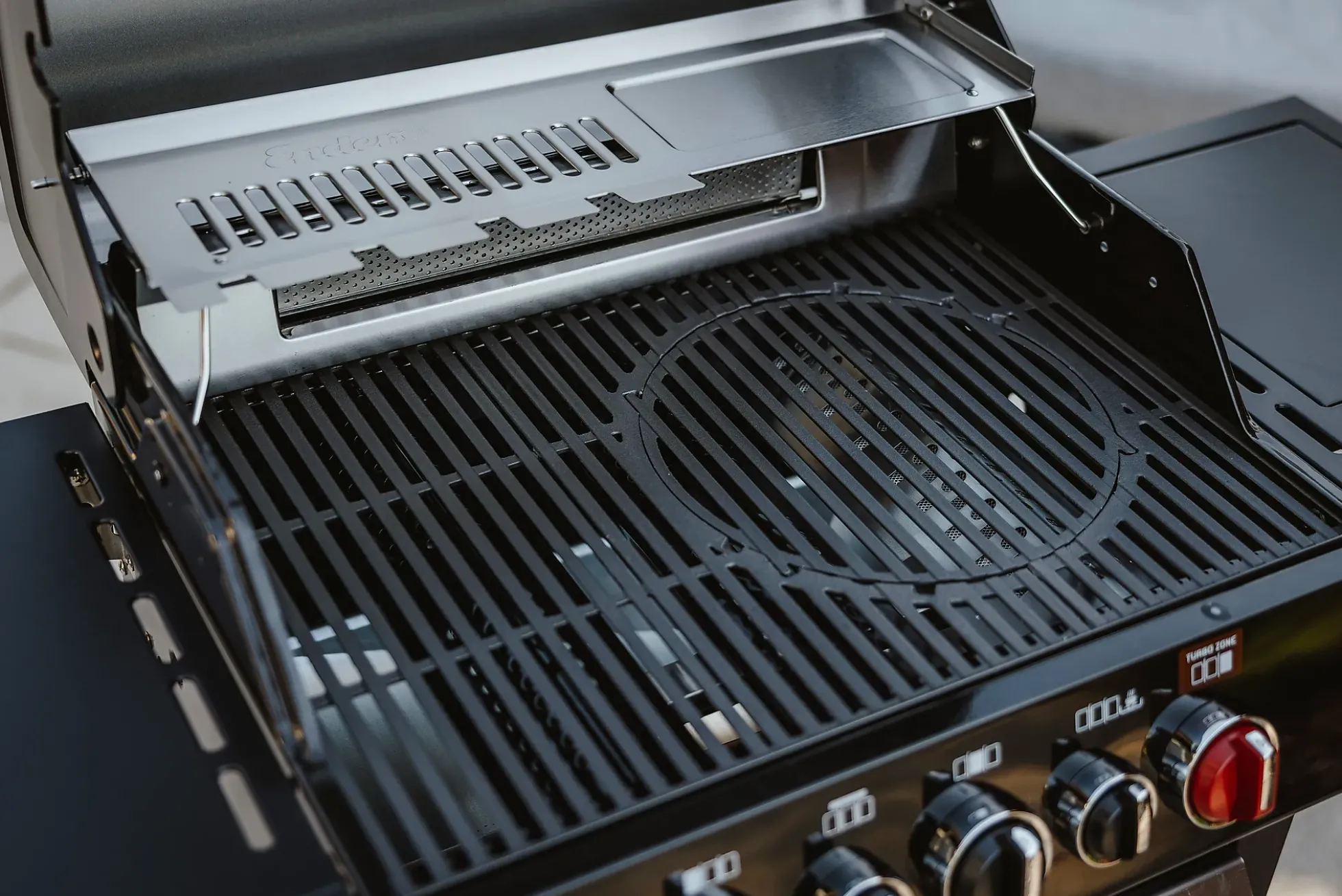 Gassgrill Boston Black 3 brenner
