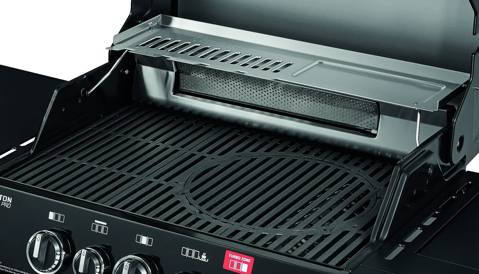 Gassgrill Boston Black 3 brenner