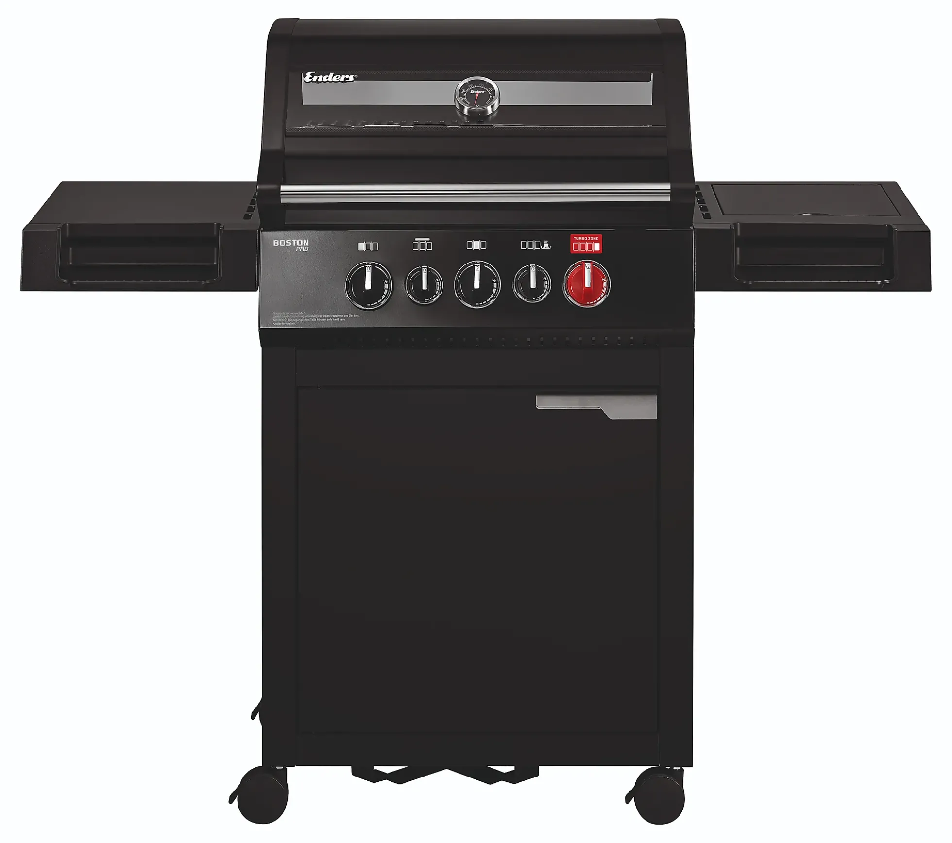 Gassgrill Boston Black 3 brenner