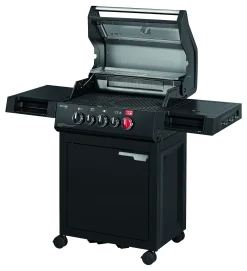 Gassgrill Boston Black 3 brenner