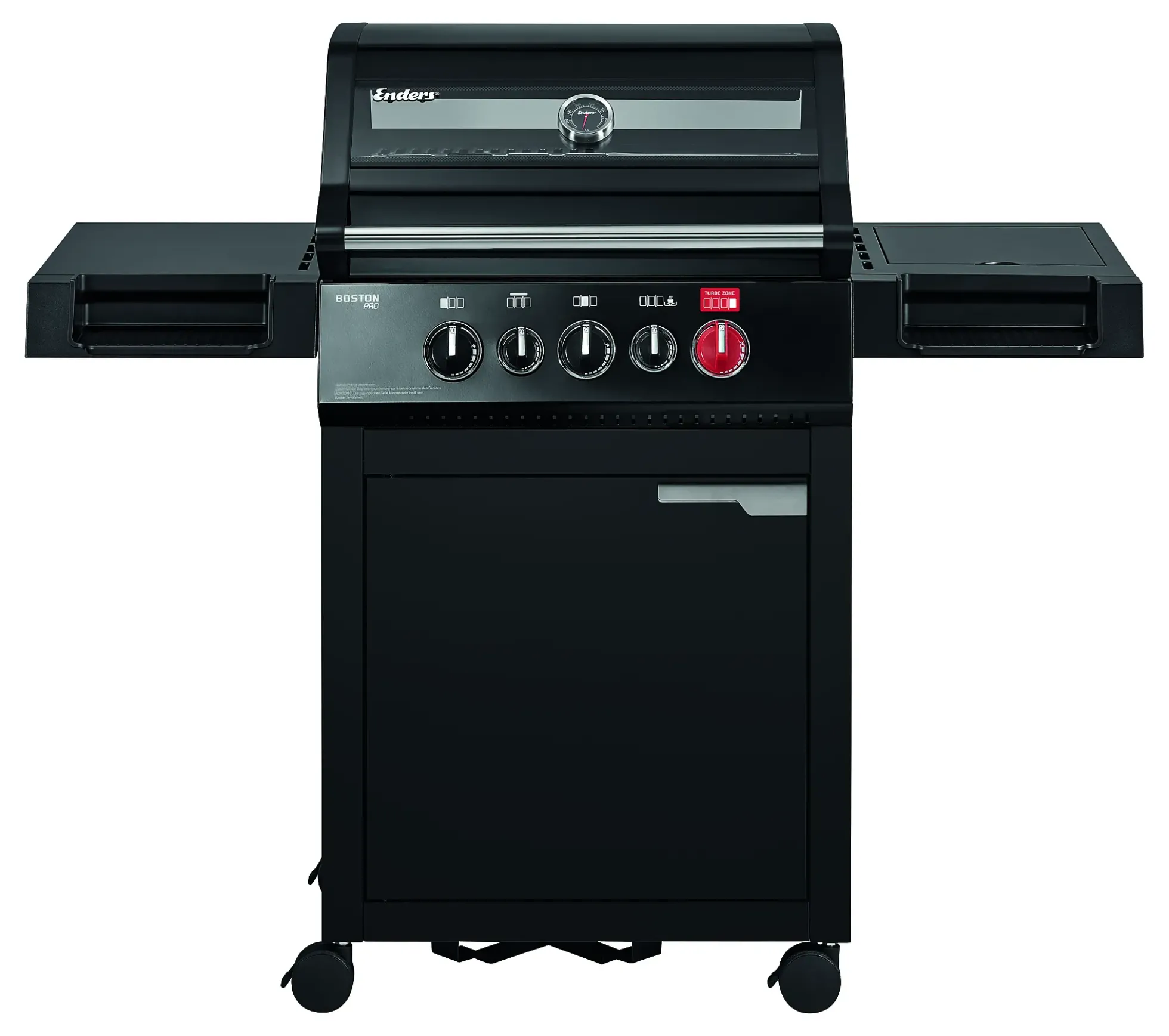 Gassgrill Boston Black 3 brenner