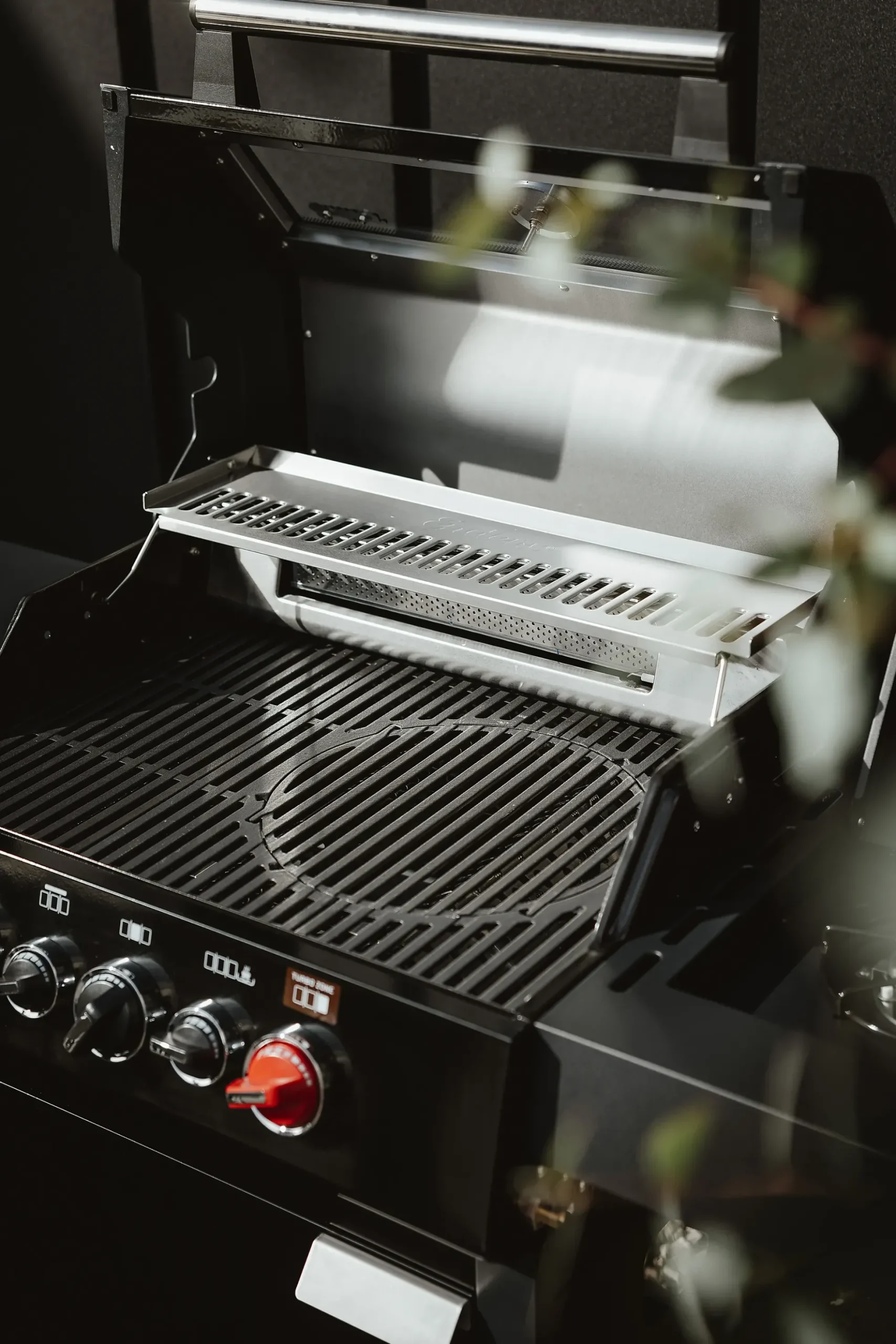 Gassgrill Boston Black 3 brenner