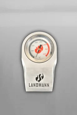 Gassgrill Rexon 4.1 med kokeplate på sidebordet