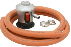 Gassregulatorsett 10mm med 1,5m slange