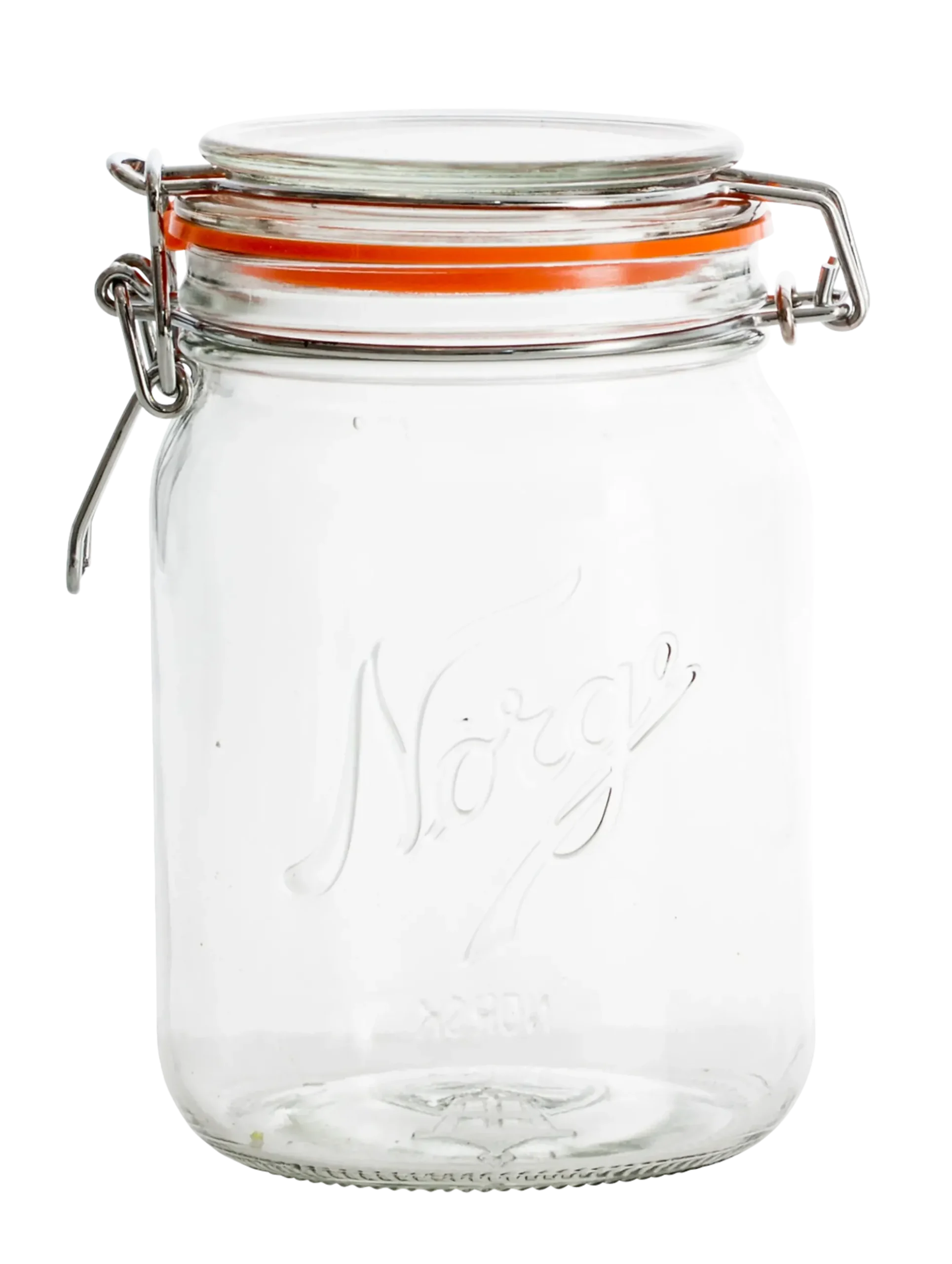 Glass med hengslet lokk 0,7l