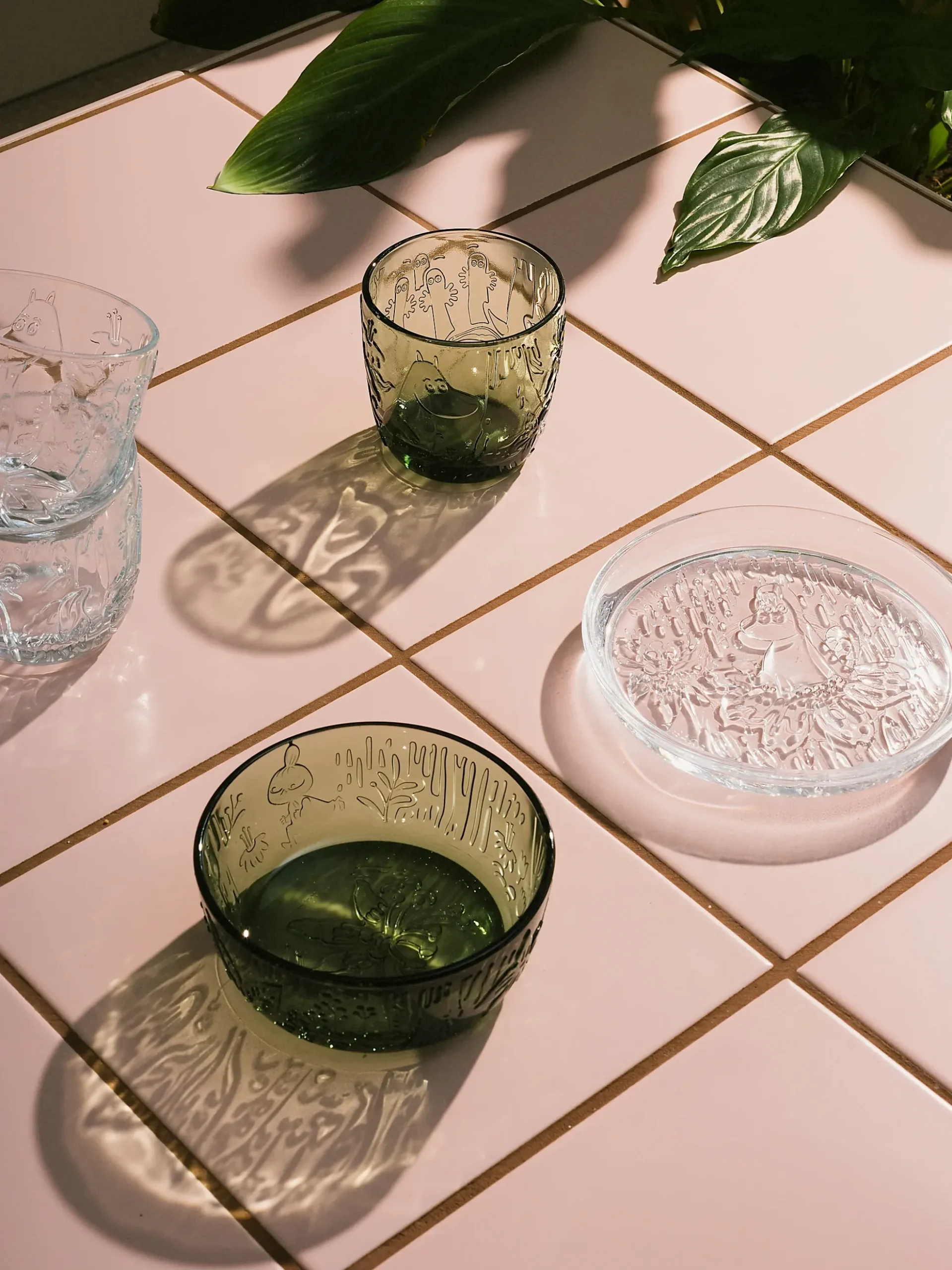 Glass 28cl Mummi Furugrønn 2Stk