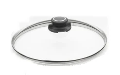 Glasslokk med ventil 28cm