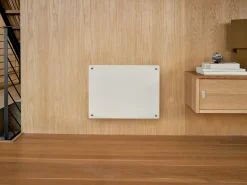 GLASSPANELOVN PÅ 400W MED WIFI OG APP-STYRING, HVIT FARGE