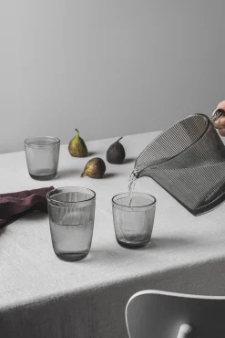 Glass Røkgrå Siri 20cl 6stk