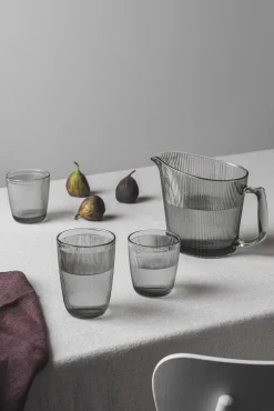Glass Røkgrå Siri 30cl 6stk
