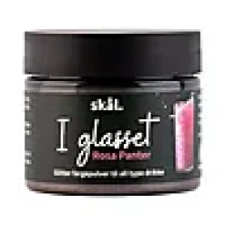 Glitterfarge i glasset Rosa Panter
