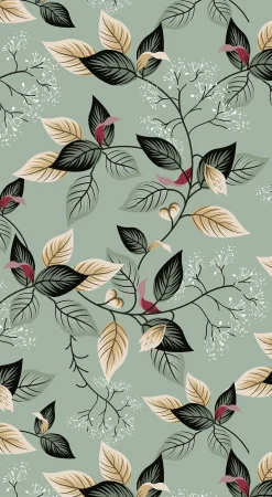Gourmet Servietter 33x40cm Dream of Leafs green