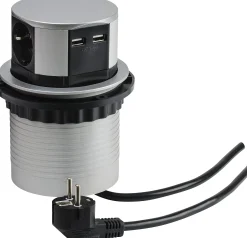 Grenuttak Pop-Up 3x230v 2xUSB