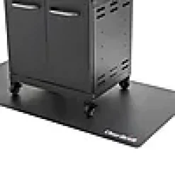 Grillmatte i sort pvc 150x80cm