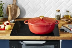Gryte Air oval 30cm 5,7l rød
