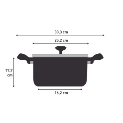 Gryte Air Soft Light 24cm 4,7l