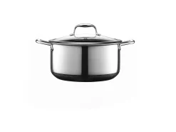 Gryte med glasslokk 7,5l hybrid