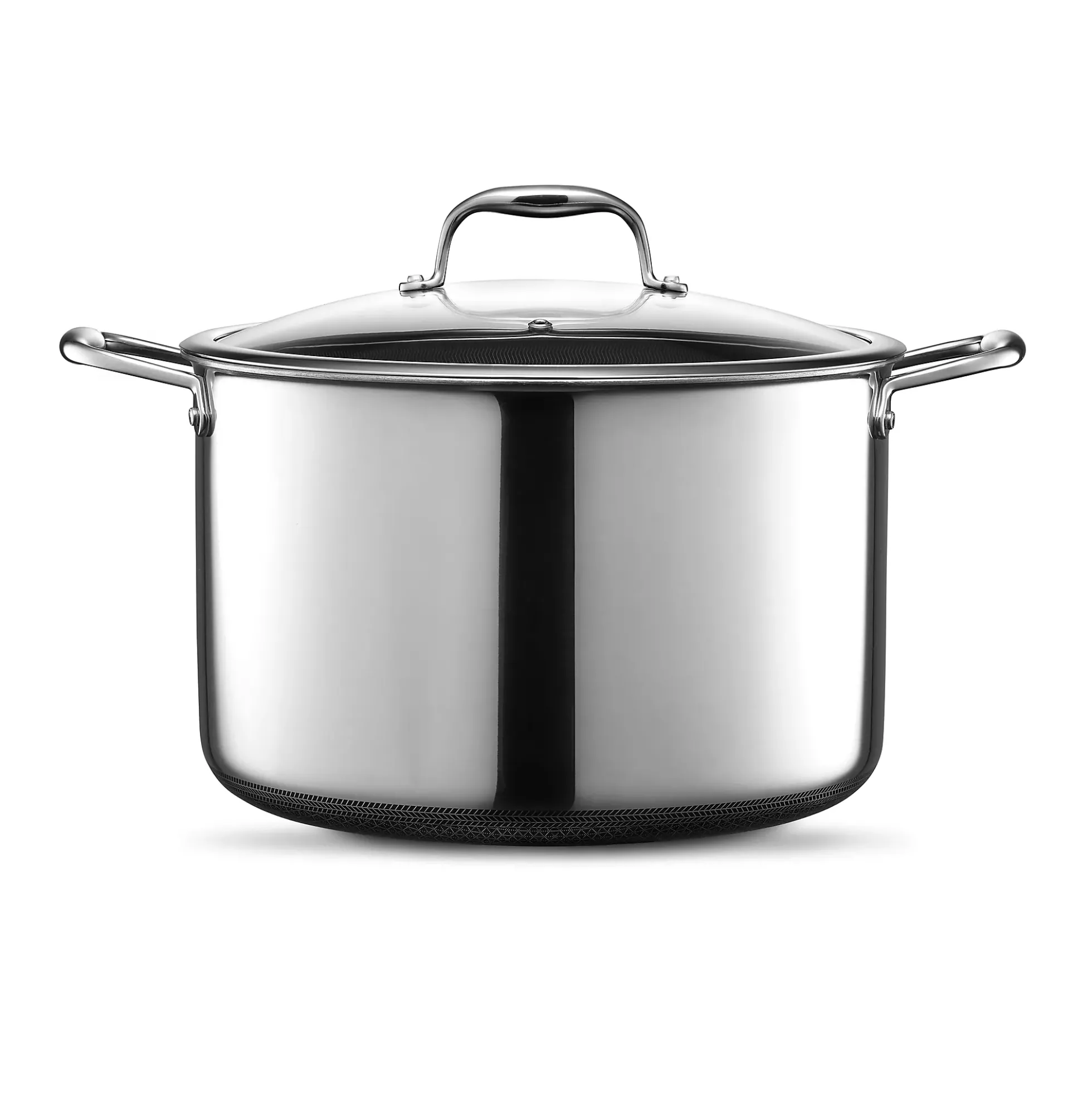 Gryte med glasslokk 9,5l hybrid