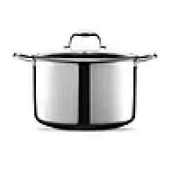 Gryte med glasslokk 9,5l hybrid