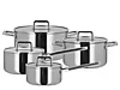 Grytesett med lokk 4 deler Edge 3-ply 1,5l 2,3l 3,4l 5,2l