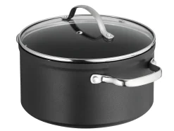 Grytesett med Lokk 3 Deler 2,3L/3,3L/5,7l Noble Black