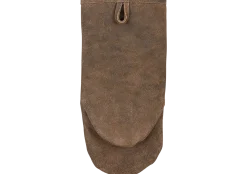 Grytevott skinn vintage brun