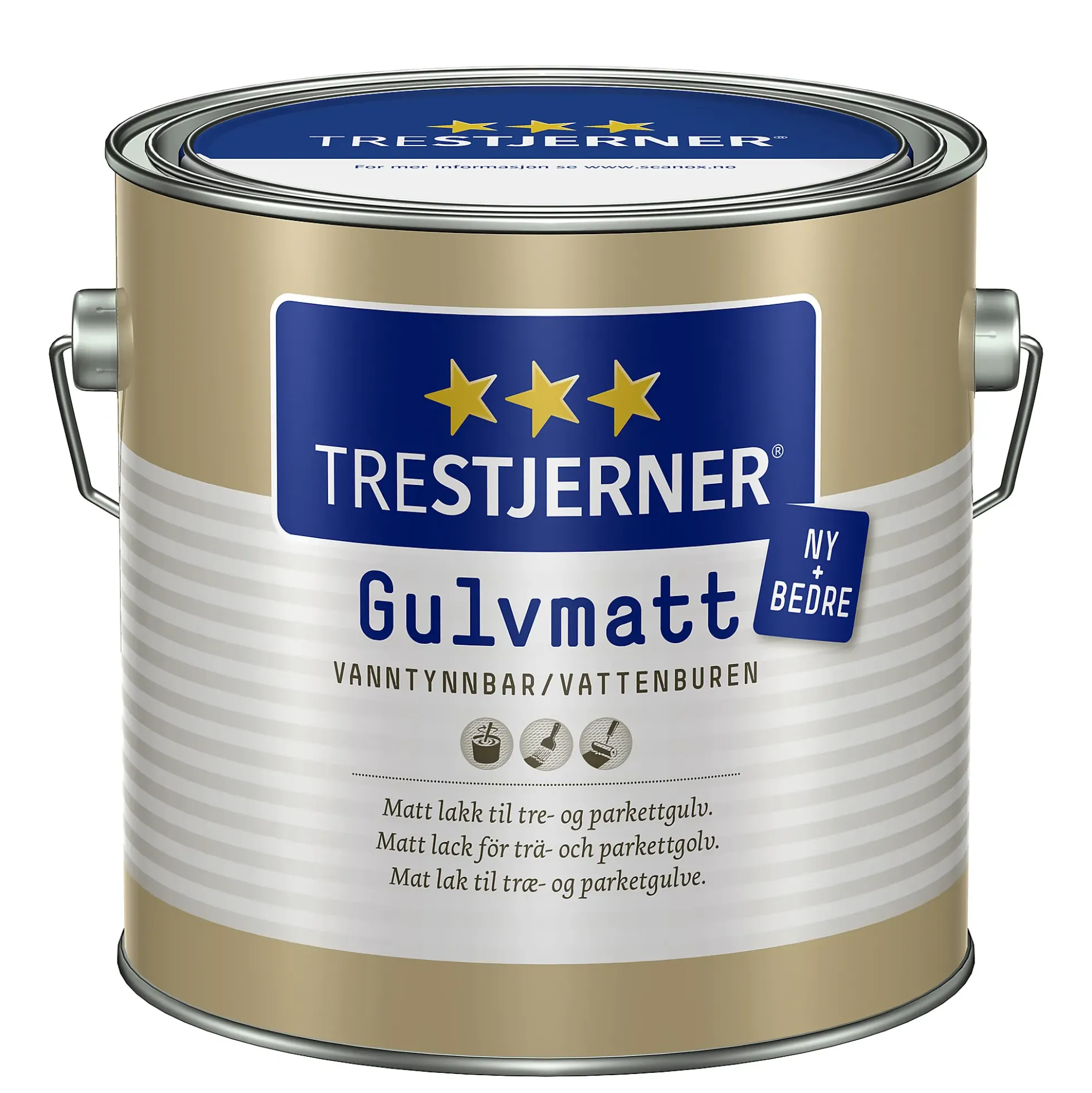 Gulvlakk gulvmatt 3l