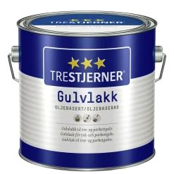 Gulvlakk oljebasert halvblank 3l