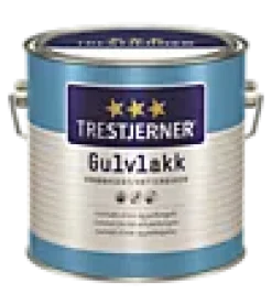 Gulvlakk vannbasert halvblank 3l