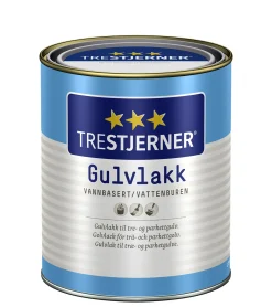 Gulvlakk vannbasert halvblank 0,75l