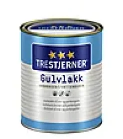 Gulvlakk vannbasert silkematt 0,75l