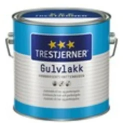 Gulvlakk vannbasert silkematt 3l