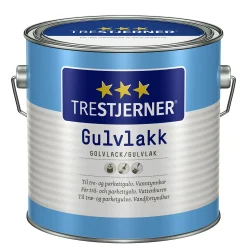 Gulvlakk vannbasert silkematt 3l