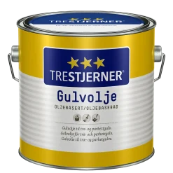 Gulvolje hvit 3l