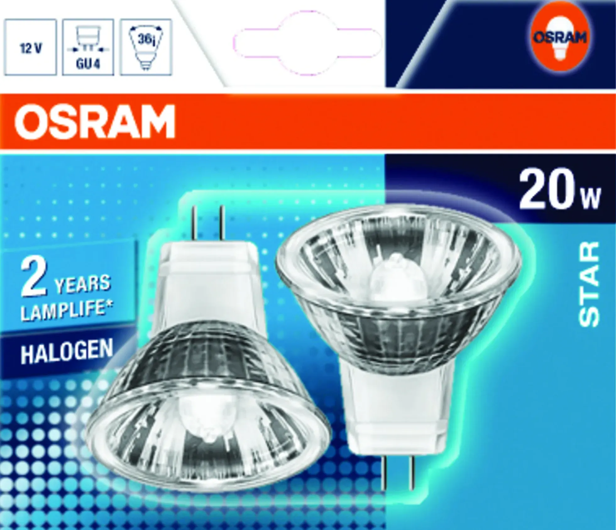 Halogen star 12V 35W GU4