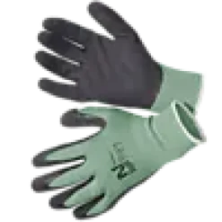 HANSKE COMFORT STR 10 GRØNN/SVART