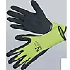 Hanske Comfort str 7 lime/svart