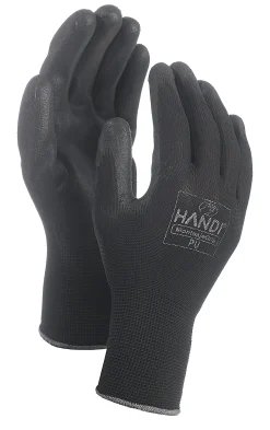 Hanske montasje soft foret polyure str 11