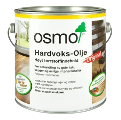 Hardvoksolje 3032 silkematt 2,5l